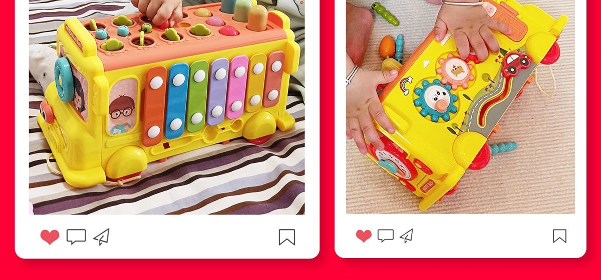 【Shop Hot Sale】Children's Toys Baby Educational Early Learning Multifunctional Gifts for One to Two Years Old1-2Boys and Girls3One Year Old4Half Child6