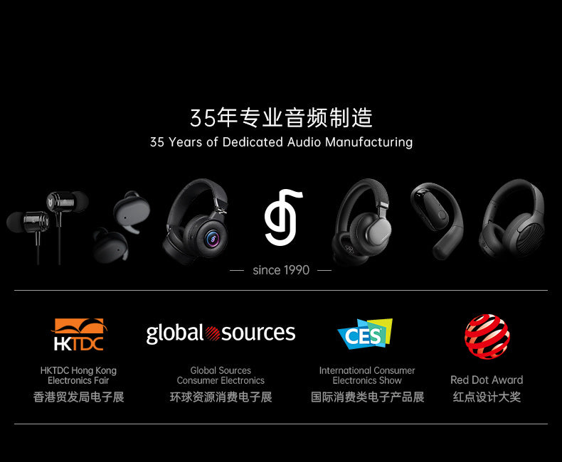 2025New Fanji Headset Bluetooth ANC Active Noise Reduction Wireless Long Endurance Apple Xiaomi Universal