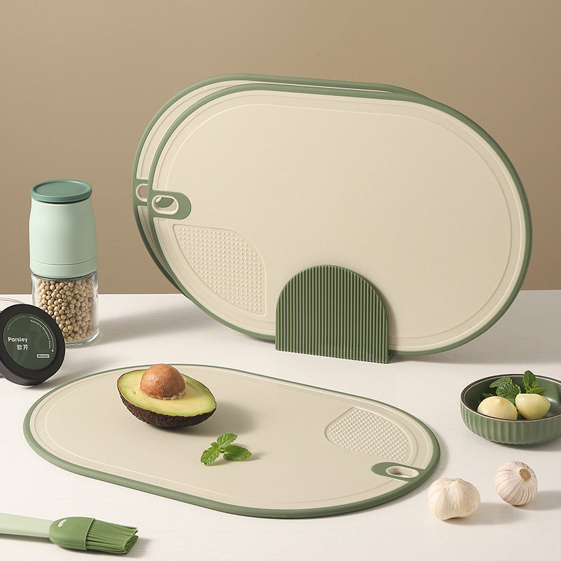 Household Classification Cutting Board Set Internet Celebrity Double-Sided Cutting Board Chopping Board Mold-Resistant Fruit Cutting Board Baby Food Supplement Board