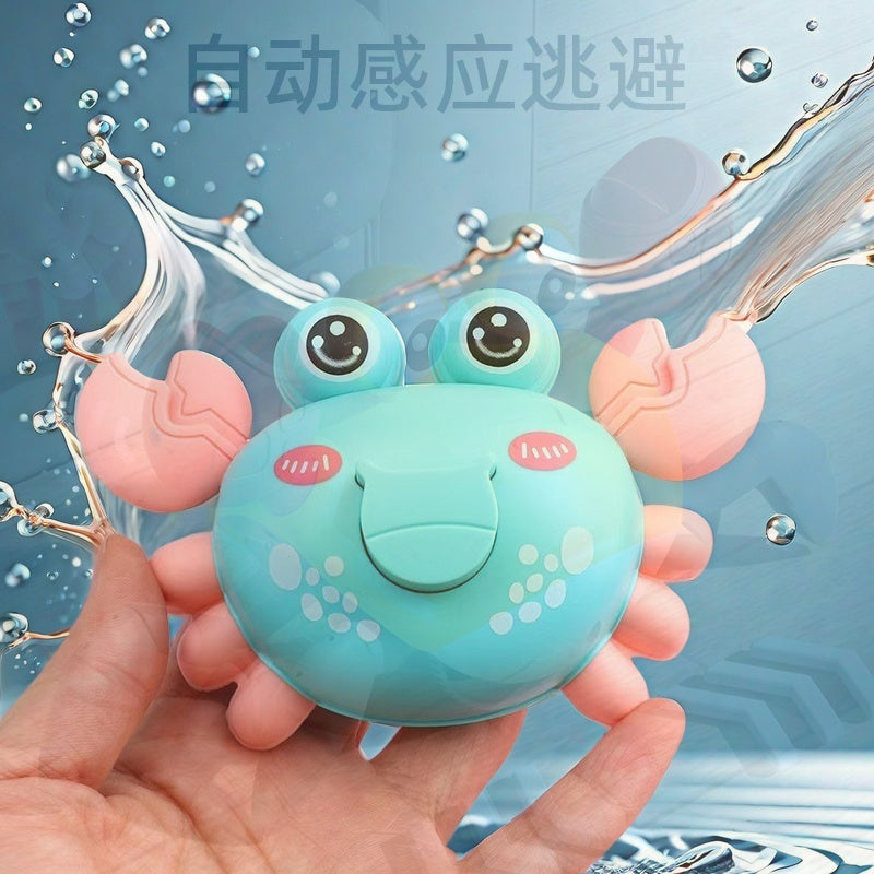 【7.6Ten Thousand People Praise】Crawling Crab Electric Induction Educational Toys1One2Year-Old Baby Attracts Baby's Attention Boys and Girls