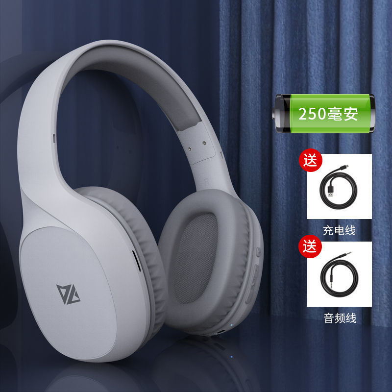 Headphones Over-Ear Bluetooth Android Apple Universal Wireless Student Gaming Music Long Battery Life Heavy Bass Headset