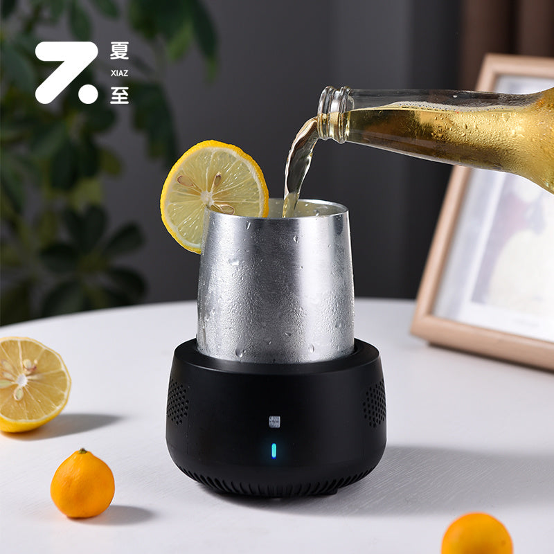 Summer Solstice Rapid Cooling Water Cup Ice Chiller Car-mounted Quick Cooling Cup Cold Drink Machine Student Dormitory Cooling Water Cup Portable