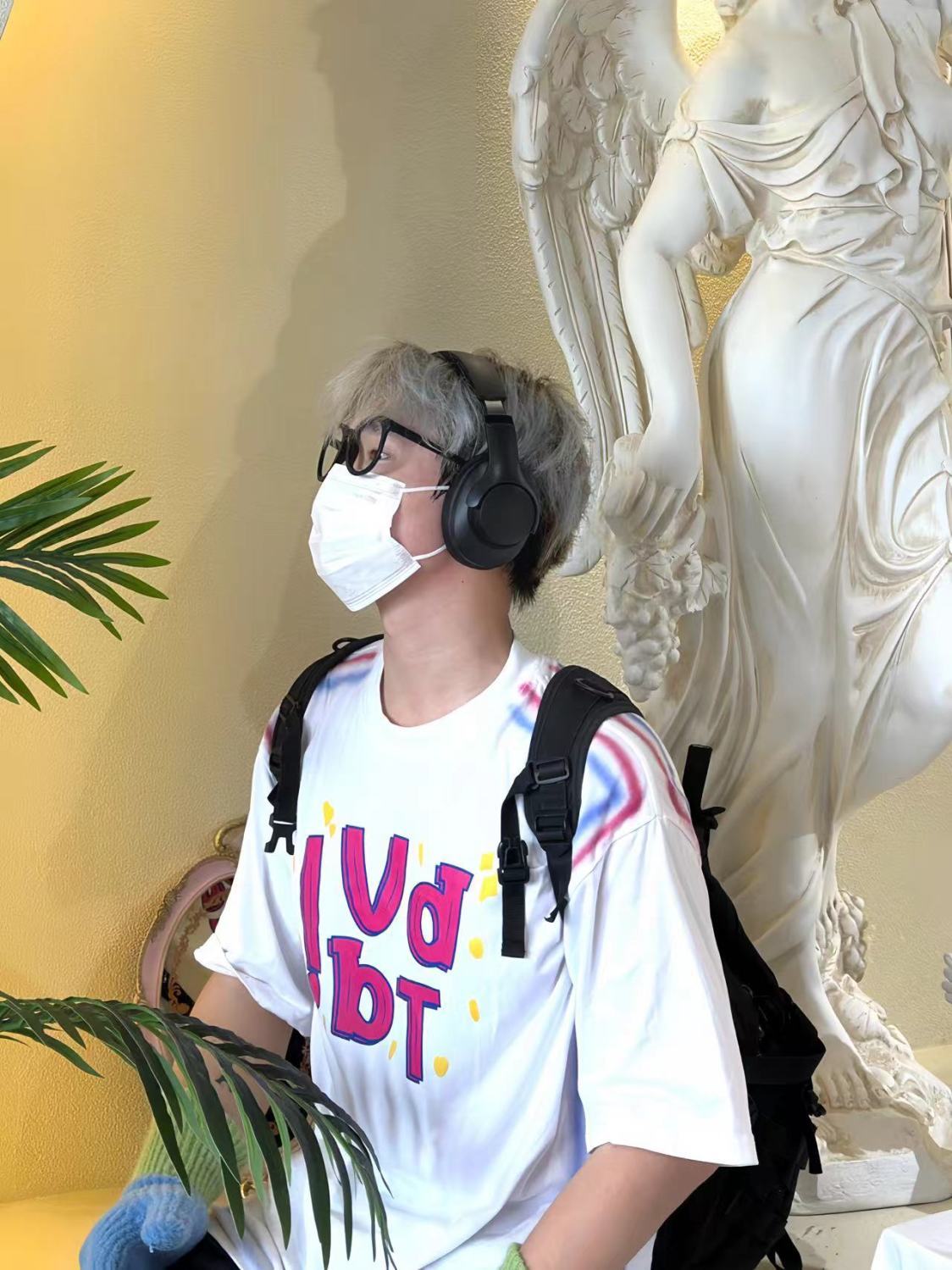 2025New Fanji Headset Bluetooth ANC Active Noise Reduction Wireless Long Endurance Apple Xiaomi Universal