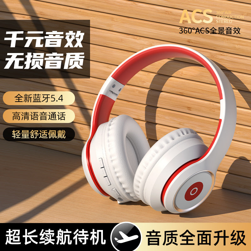 New Headset Bluetooth Music Sports Headset Subwoofer OPPO Huawei iPhone Wireless Headset Universal