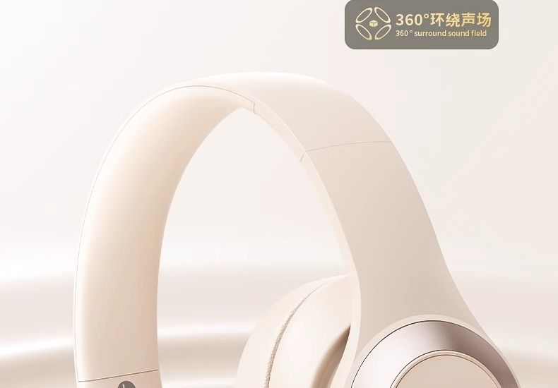 Jingshe Xiaobai Over-Ear Bluetooth Headphones Wireless Earbuds with Microphone for Computer Noise Cancelling Wired Suitable for Sony