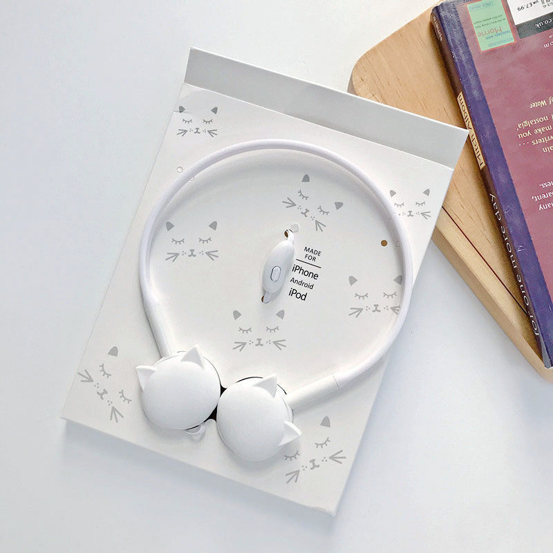 Cute Wired Headphones for Girls with Round Hole Design typec Interface vivo Huawei Glory OPPO Xiaomi Universal