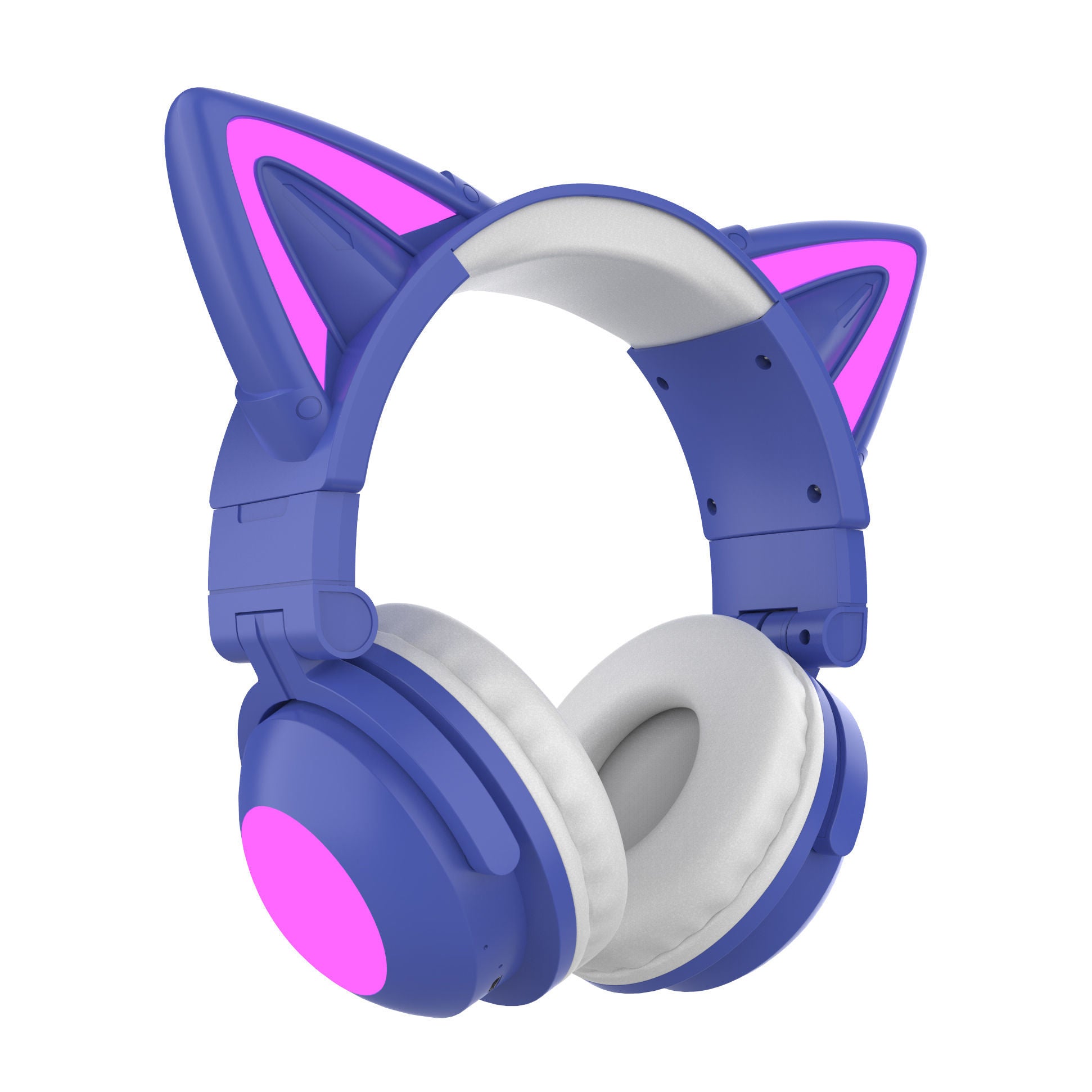 Headphone Head-Mounted Bluetooth E-Sports Games Chicken-Eating FireWire Sister Same Wireless Headset Cool Good-looking High-Profile Figure