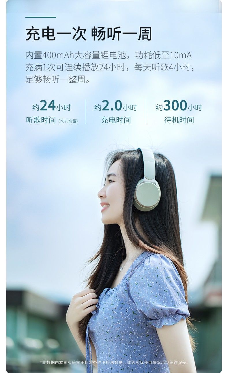 ZOOB Headset/Zuo Ban Over-Ear Headphones Sports Noise Cancelling Long Battery Life Over-Ear Gaming USB Wired