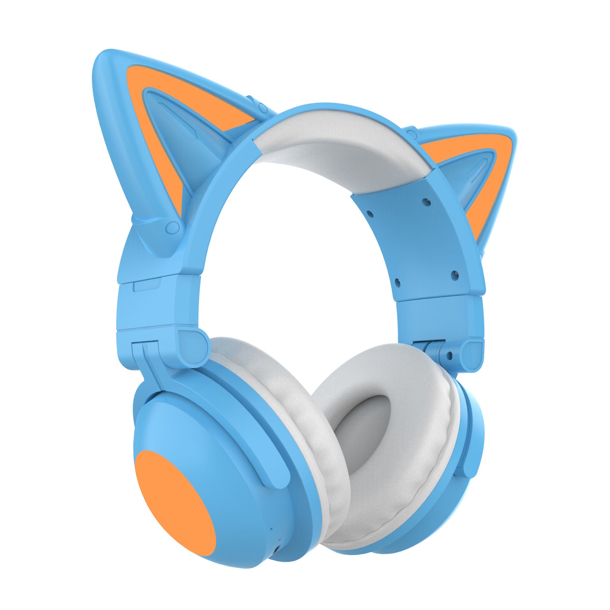 Headphone Head-Mounted Bluetooth E-Sports Games Chicken-Eating FireWire Sister Same Wireless Headset Cool Good-looking High-Profile Figure