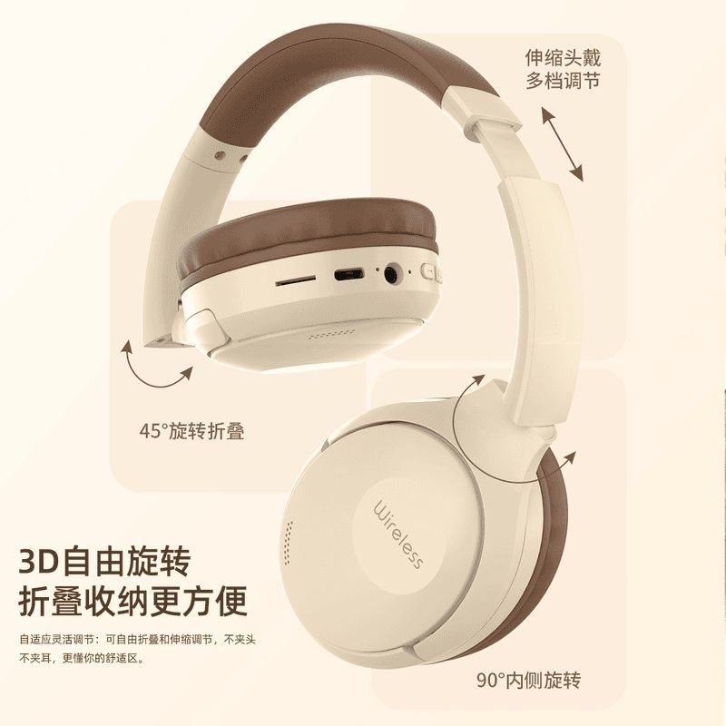 Xinke04Over-Ear Wireless Gaming Bluetooth Headset for E-Sports OPPO Huawei Apple vivo Universal headset