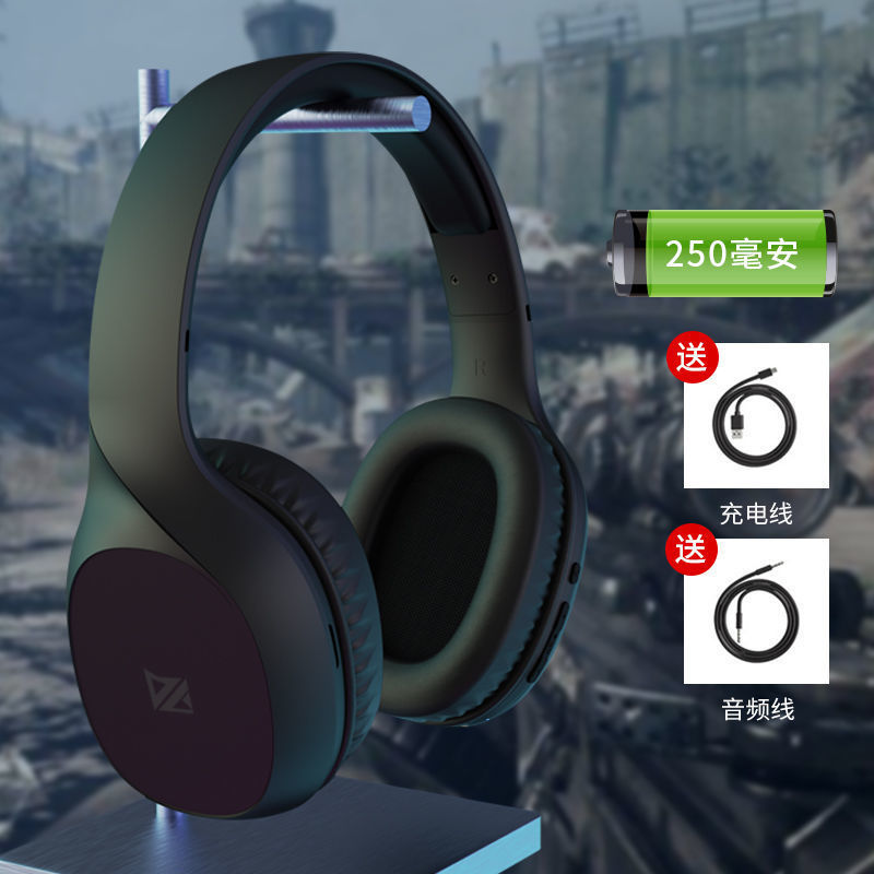 Headphones Over-Ear Bluetooth Android Apple Universal Wireless Student Gaming Music Long Battery Life Heavy Bass Headset