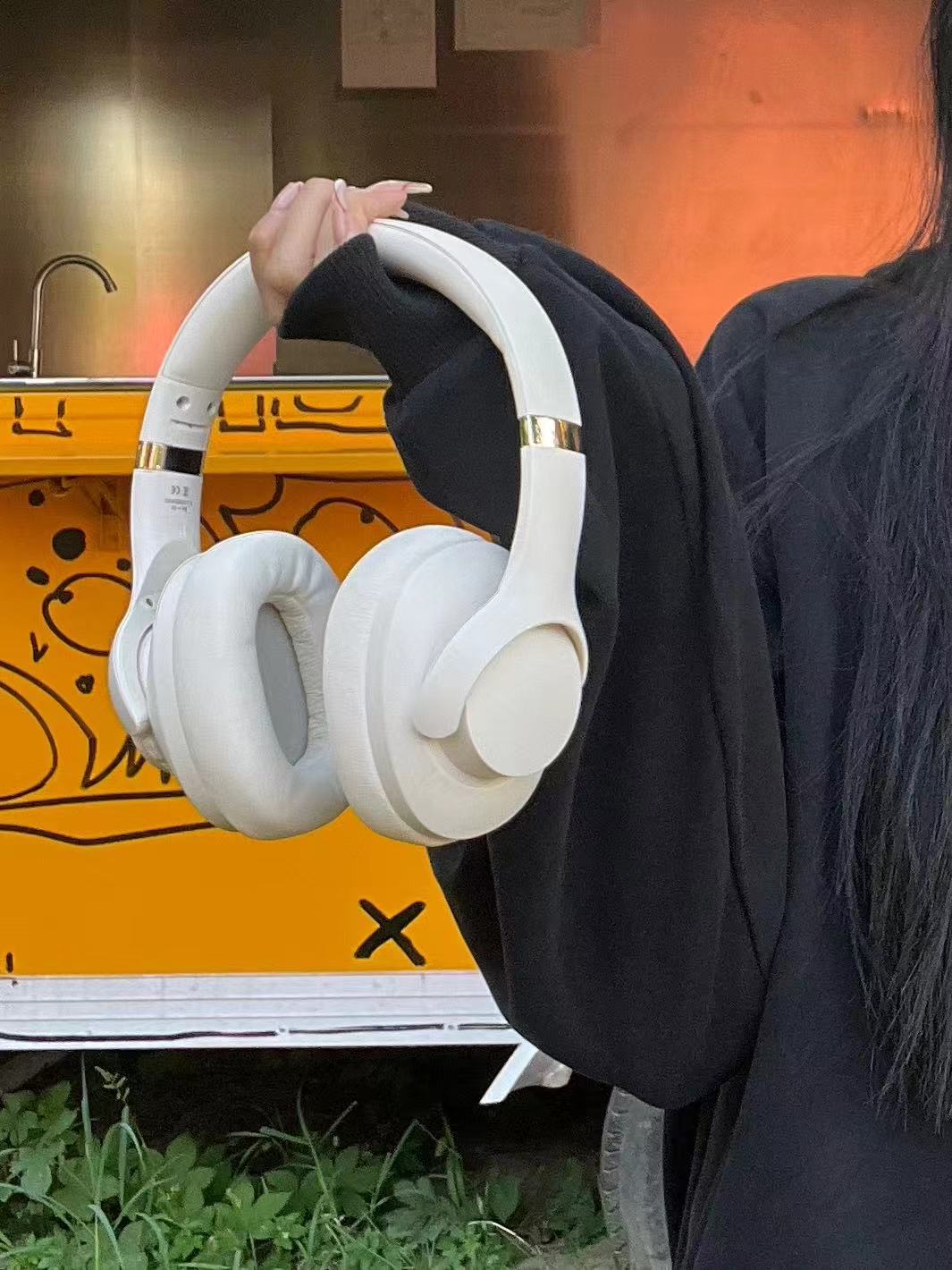 2025New Fanji Headset Bluetooth ANC Active Noise Reduction Wireless Long Endurance Apple Xiaomi Universal