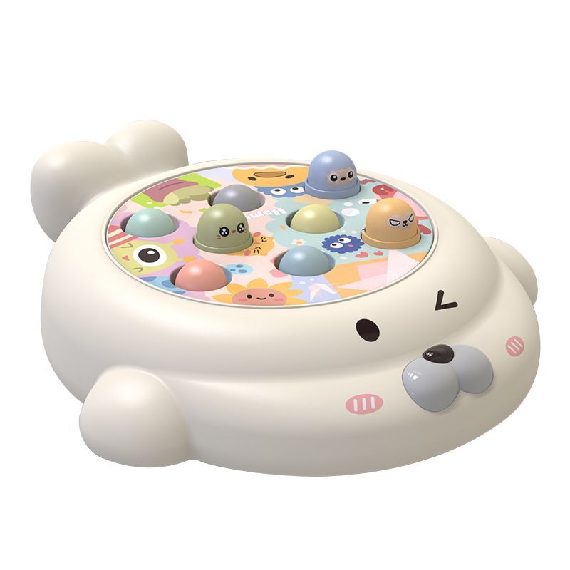 【984I'm here10Delivery Within Hours】Whack-a-Mole Toy for Toddlers Educational Intelligence1One218-month-old Baby Girl Boy0-1Early Education Percussion for Infants3